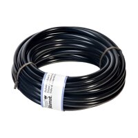 Water supply tubing, black, 10 m, 8 mm diameter