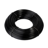 Water supply tubing, black, 50m, 8mm diameter