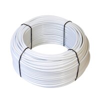 Water supply tubing, white, 100m, 8mm diameter