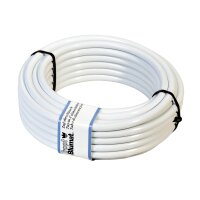 Water supply tubing, white, 10 m, 8 mm diameter